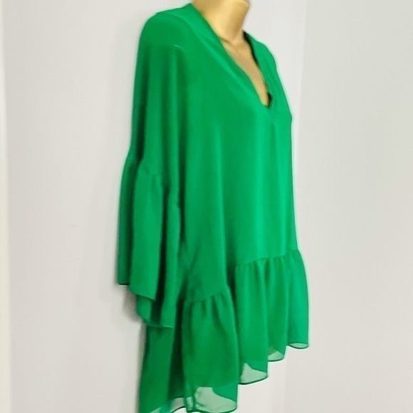Zara oversized ruffle top size xs - Picture 1 of 2